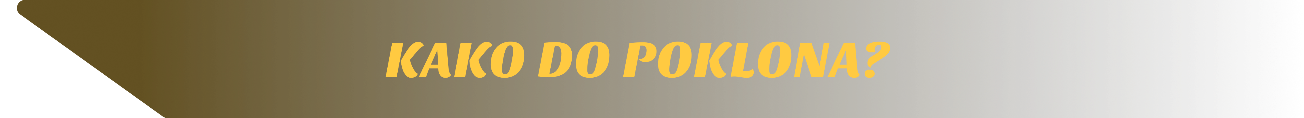Kako do poklona