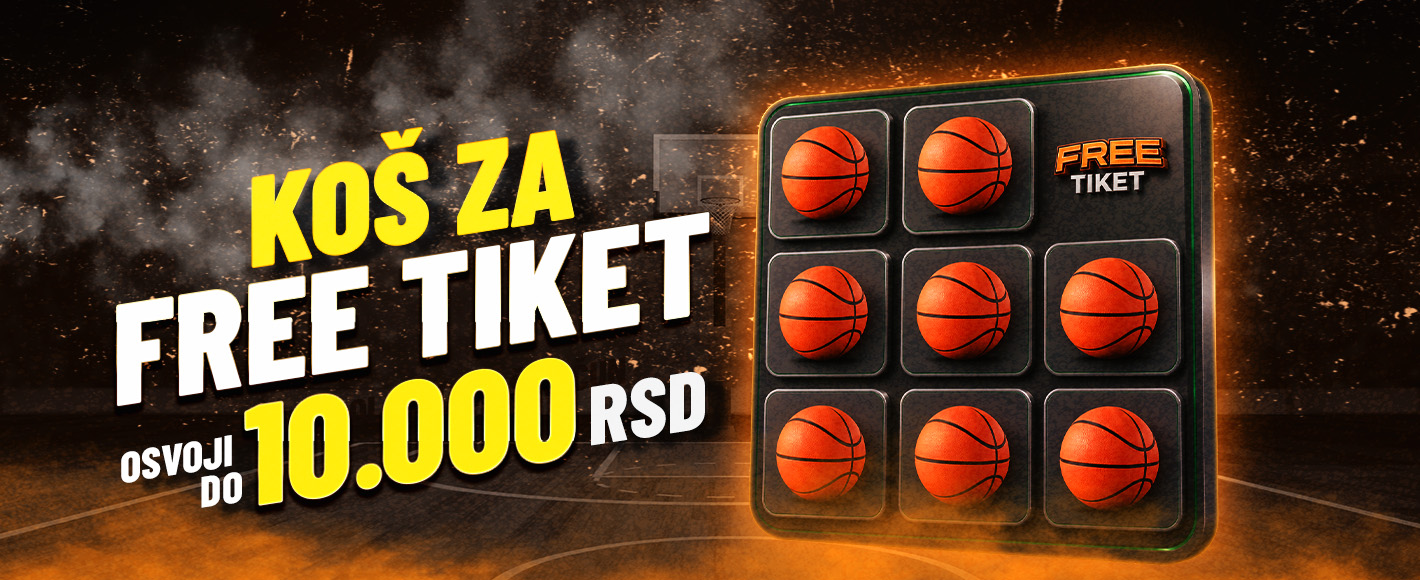 Koš za free tiket