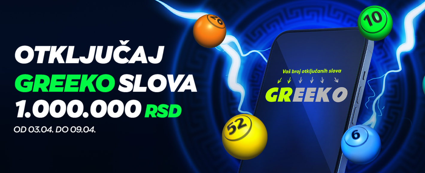 Otključaj Greeko Slova