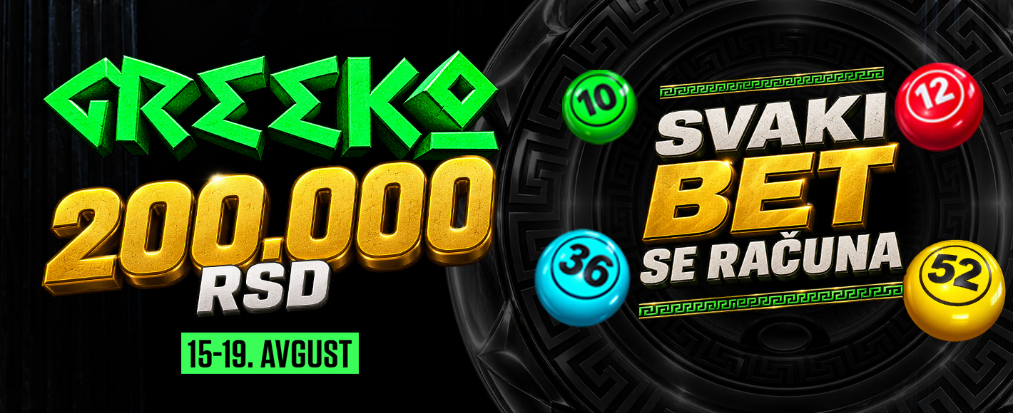 Greeko - Svaki bet se računa